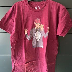 Ben Simmons Raise the Cat Maroon T-Shirt Used Large